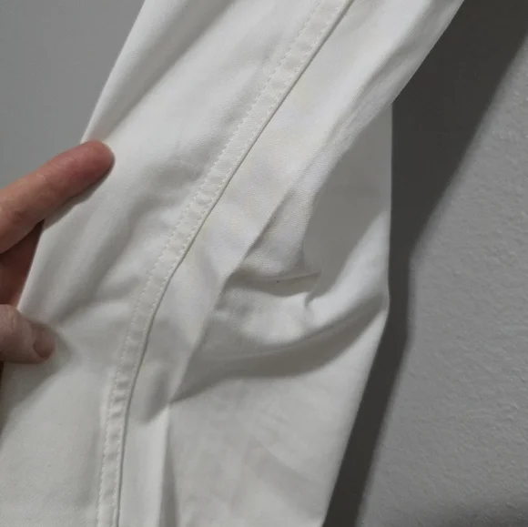 Louis Vuitton White Cropped Pants - Picture 3 of 9